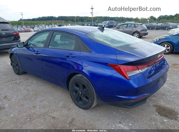 KMHLM4AJ8PU055116 2023 HYUNDAI ELANTRA HYBRID Blue 