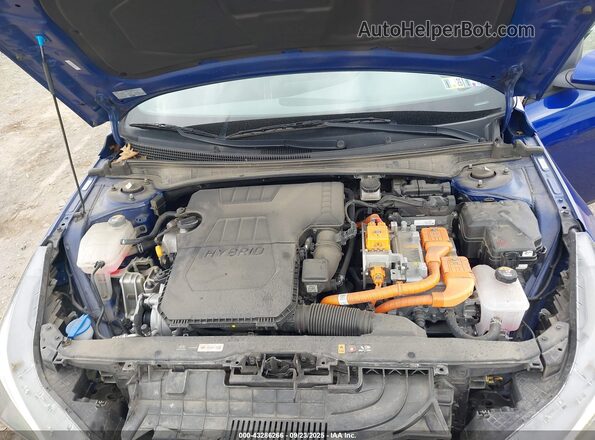 KMHLM4AJ8PU055116 2023 HYUNDAI ELANTRA HYBRID Blue 