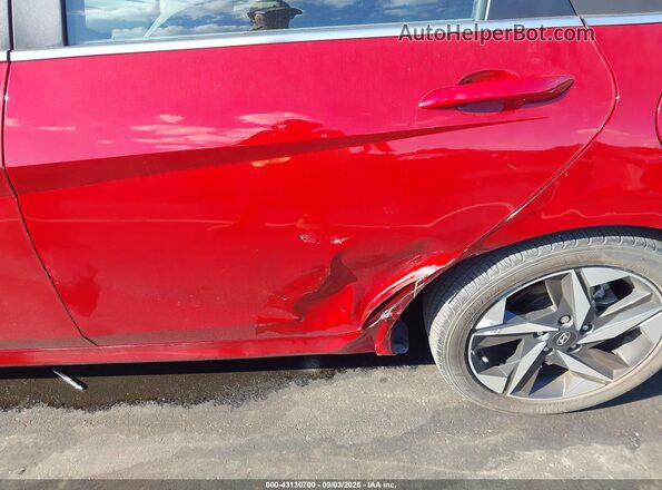 KMHLN4AG3NU337937 2022 HYUNDAI ELANTRA Red 