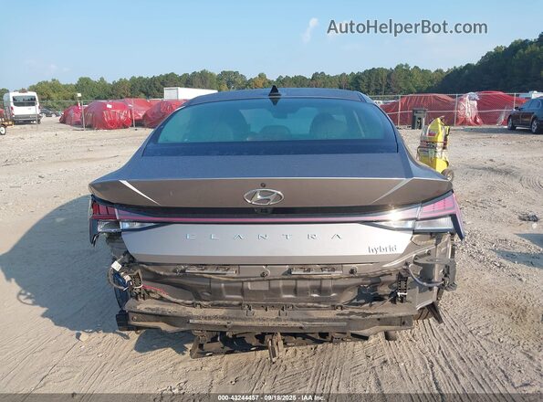 KMHLN4AJ4MU007749 2021 HYUNDAI ELANTRA HYBRID Gray 