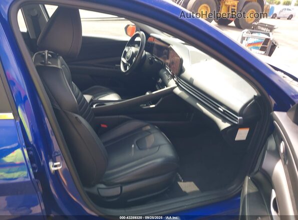 KMHLN4DJ7RU097384 2024 HYUNDAI ELANTRA HYBRID Blue 