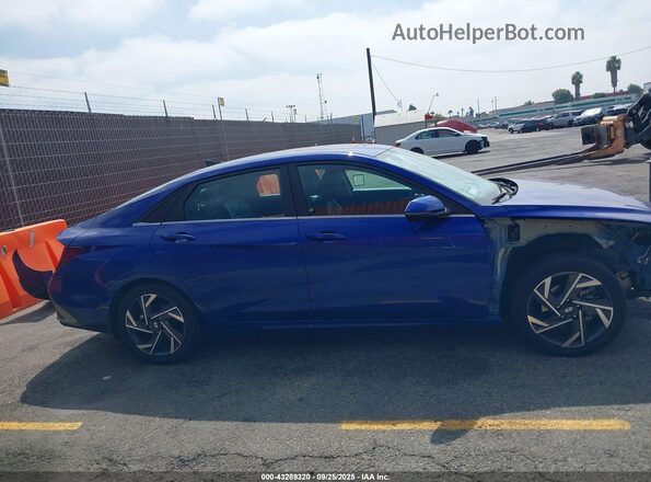 KMHLN4DJ7RU097384 2024 HYUNDAI ELANTRA HYBRID Blue 