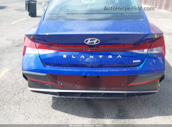 KMHLN4DJ7RU097384 2024 HYUNDAI ELANTRA HYBRID Blue 