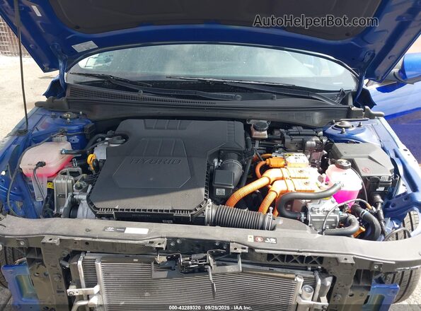 KMHLN4DJ7RU097384 2024 HYUNDAI ELANTRA HYBRID Blue 