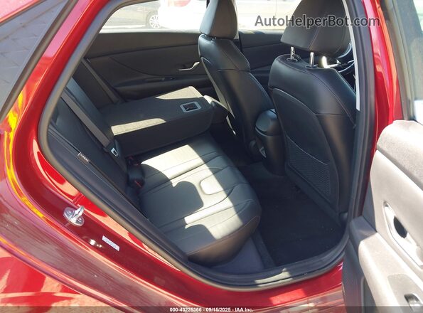 KMHLP4DG5RU664951 2024 HYUNDAI ELANTRA Red VIN sticker view