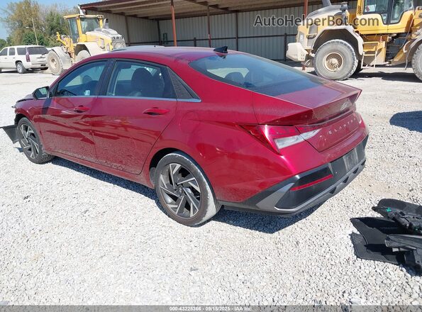KMHLP4DG5RU664951 2024 HYUNDAI ELANTRA Red Rear left