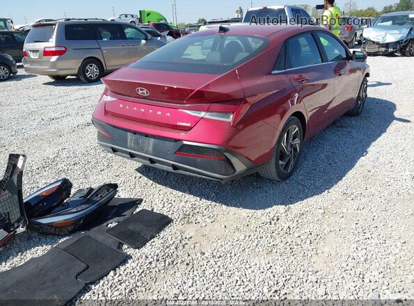 KMHLP4DG5RU664951 2024 HYUNDAI ELANTRA Red Rear right