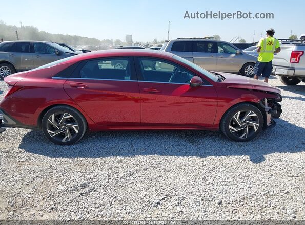 KMHLP4DG5RU664951 2024 HYUNDAI ELANTRA Red 360 interior view