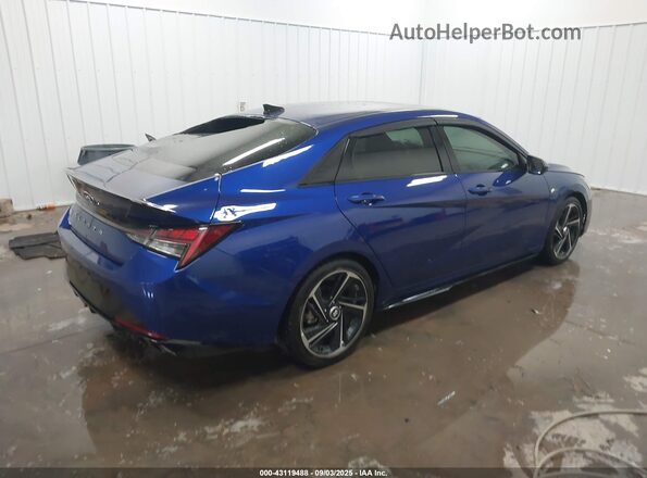 KMHLR4AF5MU170314 2021 HYUNDAI ELANTRA Blue 