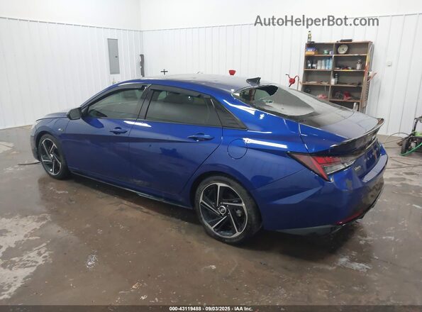 KMHLR4AF5MU170314 2021 HYUNDAI ELANTRA Blue 