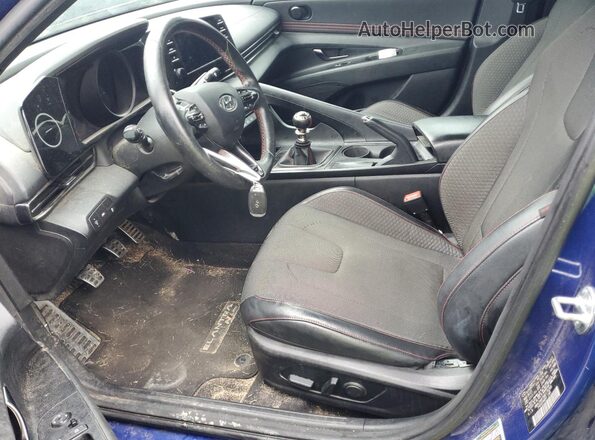 KMHLR4AF5MU175299 2021 HYUNDAI ELANTRA Blue 