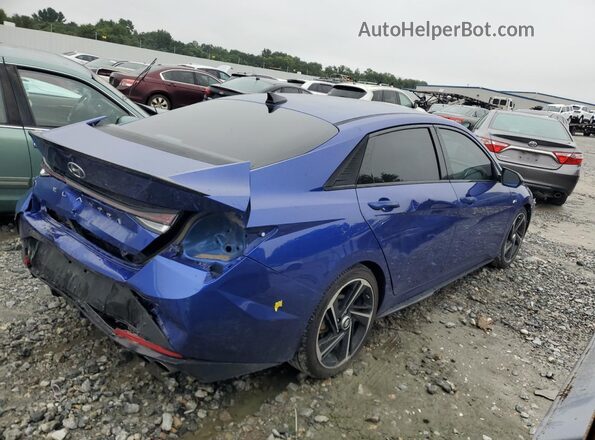 KMHLR4AF5MU175299 2021 HYUNDAI ELANTRA Blue 