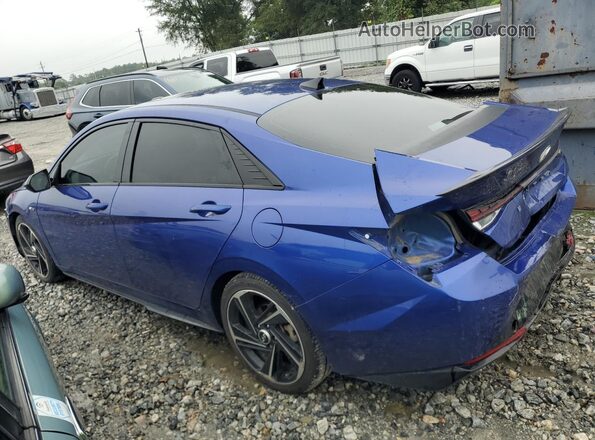 KMHLR4AF5MU175299 2021 HYUNDAI ELANTRA Blue 