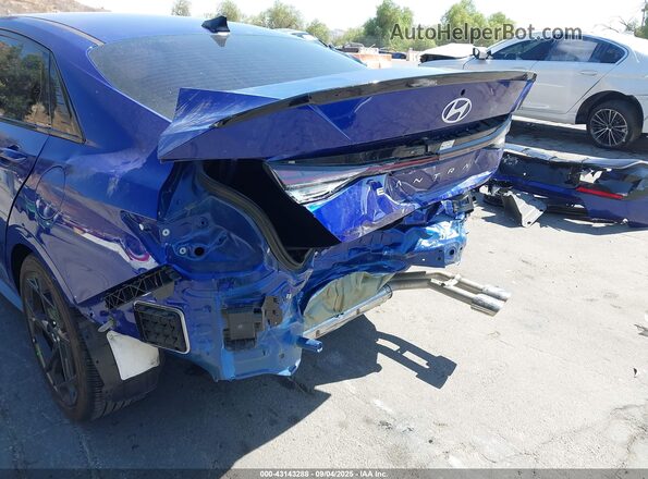 KMHLR4DF8RU813497 2024 HYUNDAI ELANTRA Blue Vista frontal