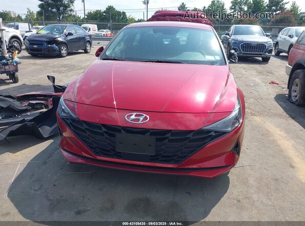 KMHLS4AG2PU572793 2023 HYUNDAI ELANTRA Red Սալոնի հետևի տեսք