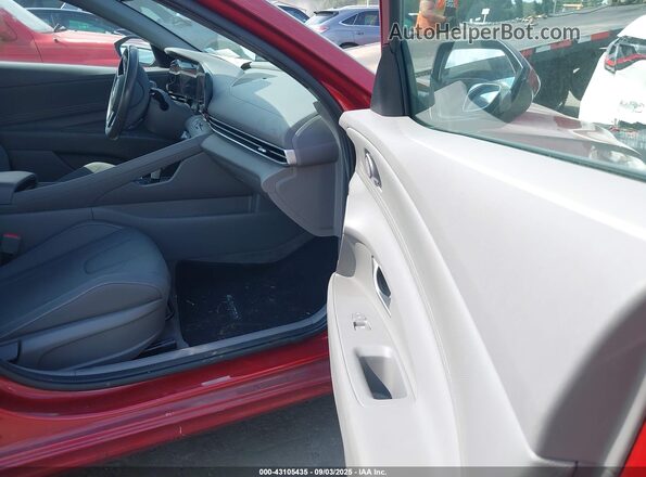 KMHLS4AG2PU572793 2023 HYUNDAI ELANTRA Red Սալոնի դիմացի տեսք