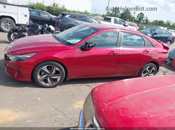 KMHLS4AG2PU572793 2023 HYUNDAI ELANTRA Red 