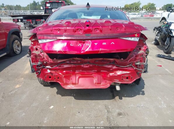 KMHLS4AG2PU572793 2023 HYUNDAI ELANTRA Red 