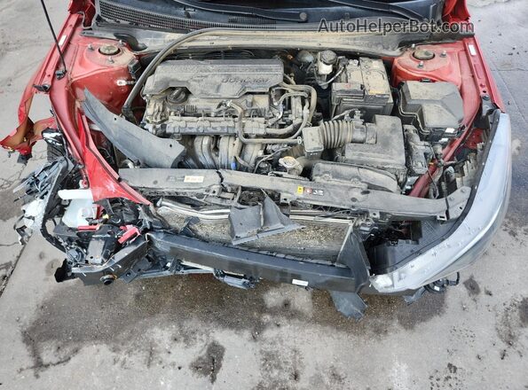 KMHLS4AG3NU264867 2022 HYUNDAI ELANTRA Красный Вид задней части салона