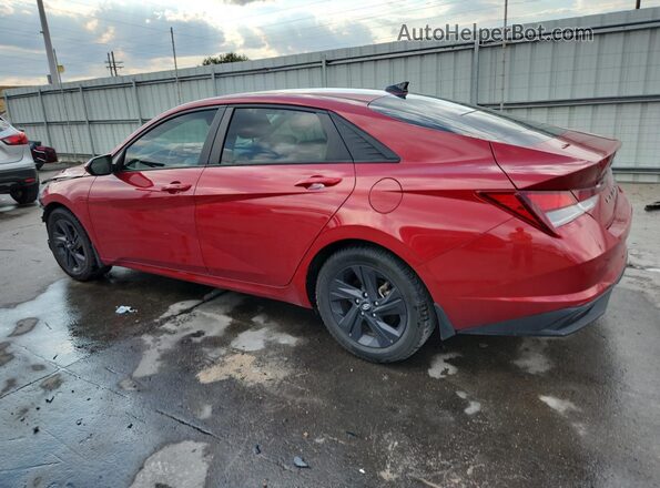 KMHLS4AG3NU264867 2022 HYUNDAI ELANTRA Красный Задняя левая четверть