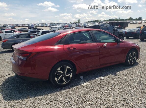 KMHLS4AG7PU610843 2023 HYUNDAI ELANTRA Red 