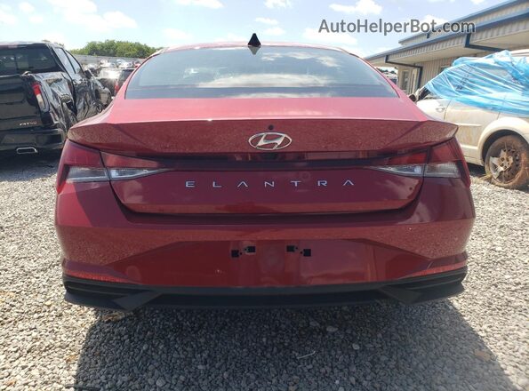 KMHLS4AG7PU610843 2023 HYUNDAI ELANTRA Red 