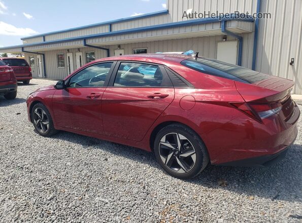 KMHLS4AG7PU610843 2023 HYUNDAI ELANTRA Red 