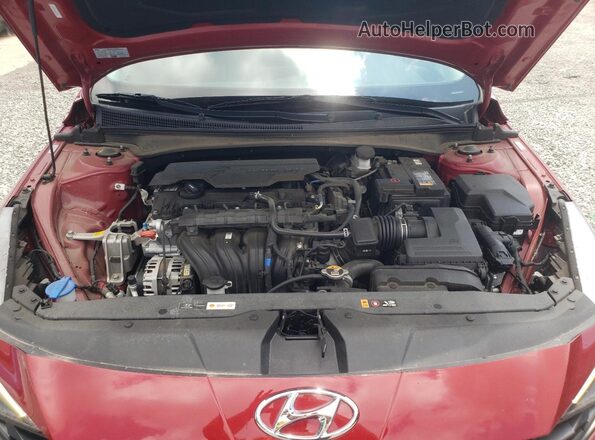 KMHLS4AG7PU610843 2023 HYUNDAI ELANTRA Red 