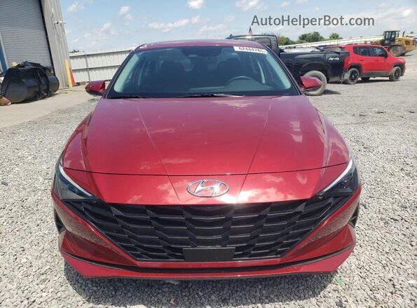 KMHLS4AG7PU610843 2023 HYUNDAI ELANTRA Red 