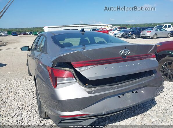 KMHLS4AG9NU311268 2022 HYUNDAI ELANTRA Gray უკანა მარცხენა
