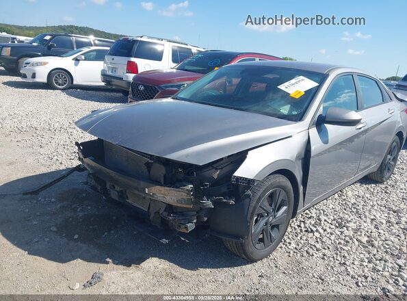 KMHLS4AG9NU311268 2022 HYUNDAI ELANTRA Gray წინა ხედი