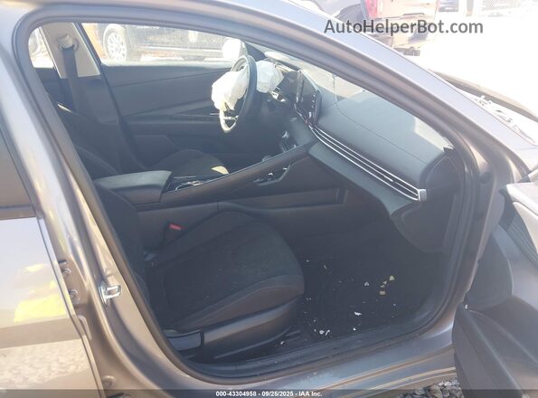 KMHLS4AG9NU311268 2022 HYUNDAI ELANTRA Gray წინა სალონის ხედი