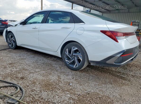 KMHLS4DG1SU894331 2025 HYUNDAI ELANTRA White Trasero izquierdo
