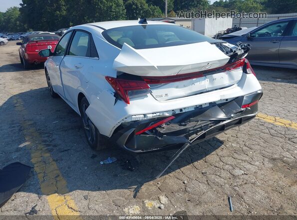 KMHLS4DG2SU945576 2025 HYUNDAI ELANTRA White Задня ліва чверть