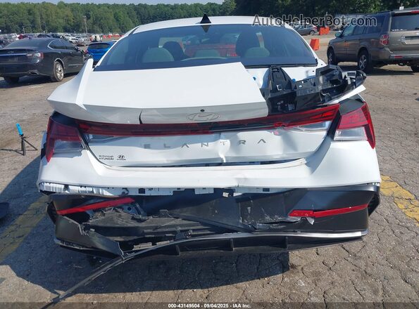 KMHLS4DG2SU945576 2025 HYUNDAI ELANTRA White 