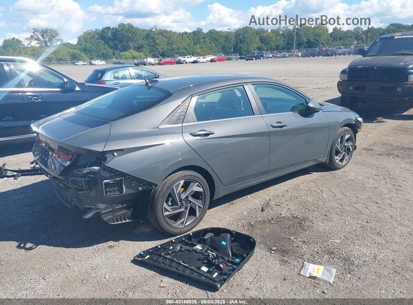 KMHLS4DG5SU983125 2025 HYUNDAI ELANTRA Серый Задняя правая четверть