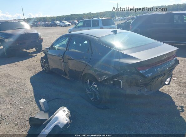 KMHLS4DG5SU983125 2025 HYUNDAI ELANTRA Серый Задняя левая четверть
