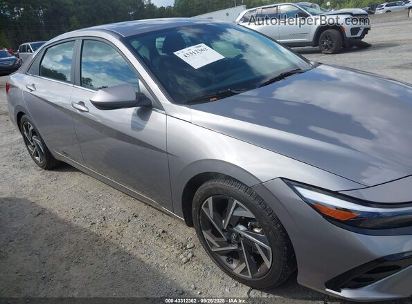 KMHLS4DG8RU641811 2024 HYUNDAI ELANTRA Gray Widok wnętrza z tyłu