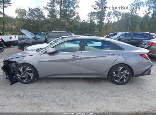 KMHLS4DG8RU641811 2024 HYUNDAI ELANTRA Gray Widok wnętrza 360 stopni