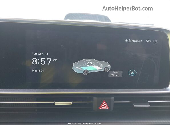 KMHM24AA1RA077151 2024 HYUNDAI IONIQ 6 Gray 