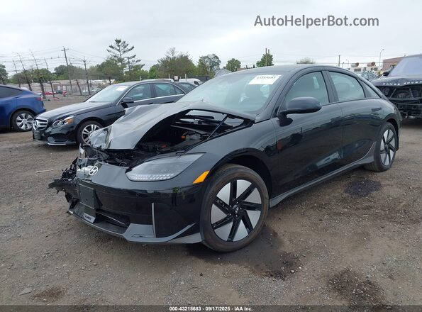 KMHM24AC9RA067002 2024 HYUNDAI IONIQ 6 Black Front left