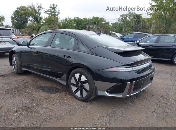 KMHM24AC9RA067002 2024 HYUNDAI IONIQ 6 Black Rear left