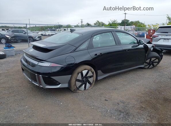KMHM24AC9RA067002 2024 HYUNDAI IONIQ 6 Black Rear right