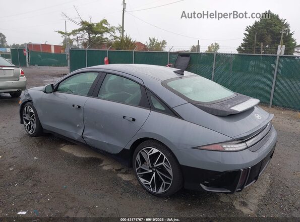 KMHM34AA1PA050445 2023 HYUNDAI IONIQ 6 Gray Tył lewy