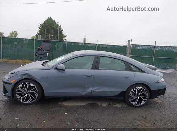 KMHM34AA1PA050445 2023 HYUNDAI IONIQ 6 Gray Widok wnętrza 360 stopni