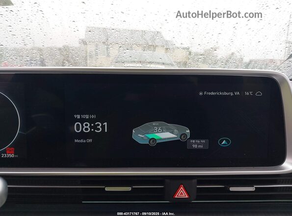 KMHM34AA1PA050445 2023 HYUNDAI IONIQ 6 Gray 