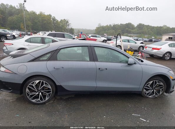 KMHM34AA1PA050445 2023 HYUNDAI IONIQ 6 Gray Widok wnętrza z tyłu