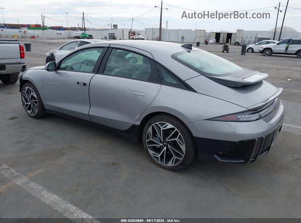 KMHM34AA6SA092313 2025 HYUNDAI IONIQ 6 Silver Tył lewy
