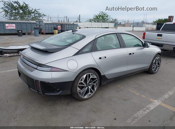 KMHM34AA6SA092313 2025 HYUNDAI IONIQ 6 Silver Tył prawy