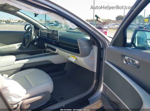 KMHM34AA7PA021418 2023 HYUNDAI IONIQ 6 Gray Widok wnętrza z przodu